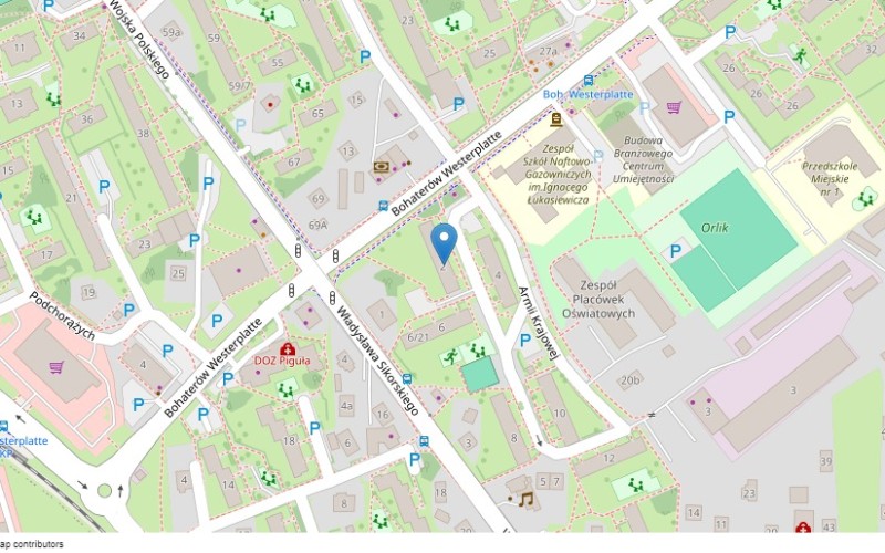 Mieszkanie w miejscowości Krosno, Armii Krajowej 2/13 (podkarpackie). Mieszkania. Armii Krajowej 2/13, 38-400, Krosno, (woj. podkarpackie)