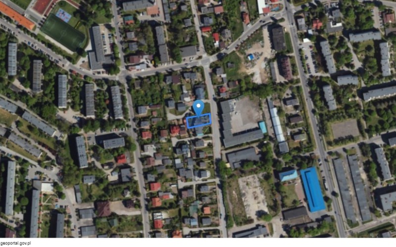 Dom w miejscowości Rawa Mazowiecka, Polna 14 (łódzkie). Działka numer: 576. Domy. Polna 14, 96-200, Rawa Mazowiecka, (woj. łódzkie)