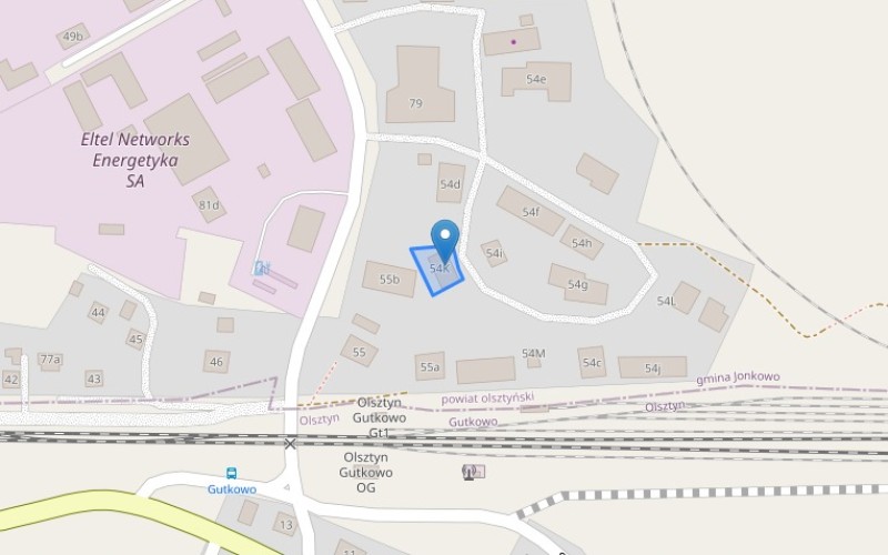 Nieruchomość w miejscowości Gutkowo, Gutkowo (warmińsko-mazurskie). Inne. Gutkowo, 11-041, Gutkowo, (woj. warmińsko-mazurskie)