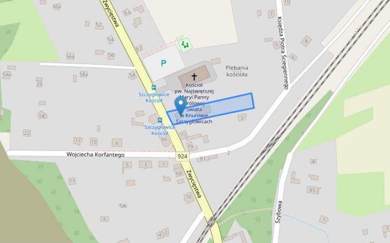 Dom w miejscowości Knurów, Zwycięstwa 75 (śląskie). Działka numer: 1415/9. Domy. Zwycięstwa 75, 44-193, Knurów, (woj. śląskie)