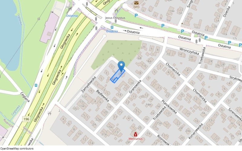 Dom w miejscowości Poznań, Ptaszkowska 4 (wielkopolskie). Działki numer: 12/17, 12/18. Domy. Ptaszkowska 4, 60-102, Poznań, (woj. wielkopolskie)