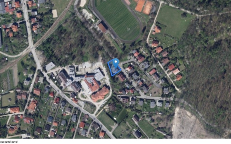 Dom w miejscowości Andrychów, Tadeusza Kościuszki 2 (małopolskie). Działka numer: 843/10. Domy. Tadeusza Kościuszki 2, 34-120, Andrychów, (woj. małopolskie)