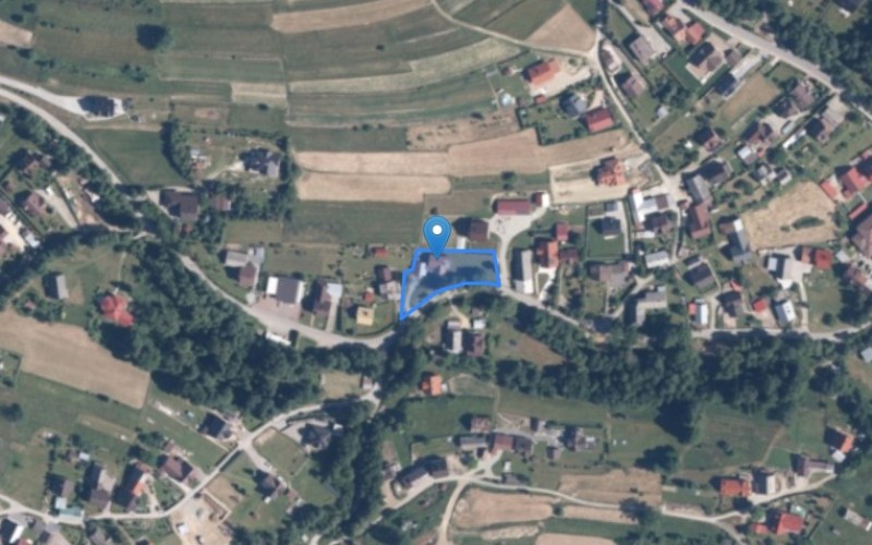 Dom w miejscowości Tokarnia, Tokarnia 747 (małopolskie). Działka numer: 2284/1. Domy. Tokarnia 747, 32-436, Tokarnia, (woj. małopolskie)