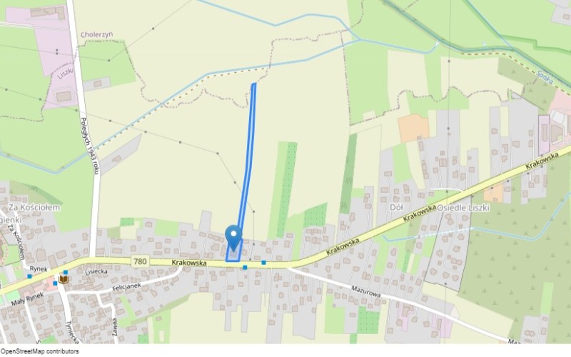 Dom w miejscowości Liszki, Liszki (małopolskie). Działka numer: 522. Domy. Liszki, 32-060, Liszki, (woj. małopolskie)