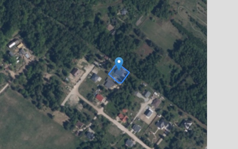 Dom w miejscowości Musuły, Łowiecka 5 (mazowieckie). Działka numer: 165/45. Domy. Łowiecka 5, 96-321, Musuły, (woj. mazowieckie)