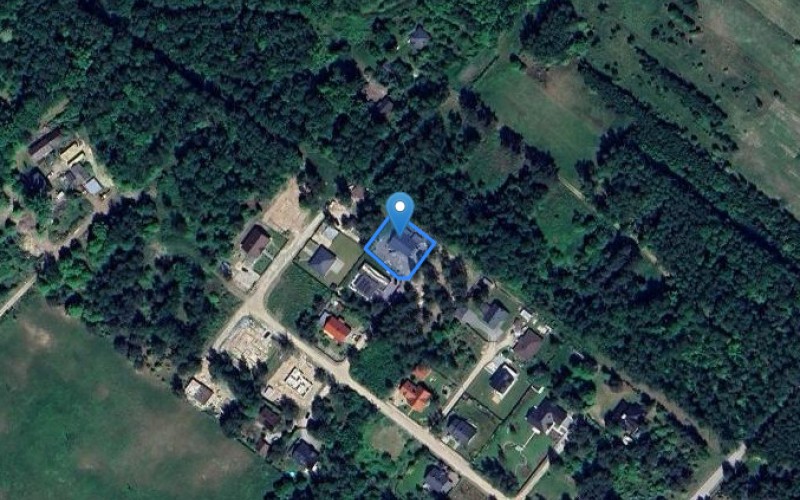 Dom w miejscowości Musuły, Łowiecka 5 (mazowieckie). Działka numer: 165/45. Domy. Łowiecka 5, 96-321, Musuły, (woj. mazowieckie)