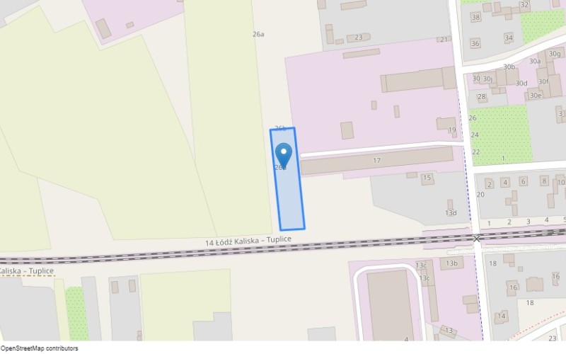 Nieruchomość w miejscowości Zduńska Wola, Klonowa (łódzkie). Inne. Klonowa, 98-220, Zduńska Wola, (woj. łódzkie)