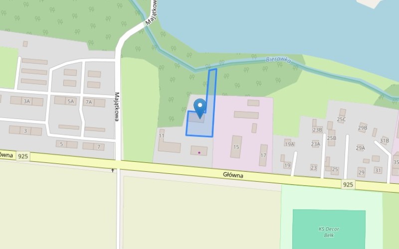 Nieruchomość w miejscowości Bełk, Główna 15 (śląskie). Inne. Główna 15, 44-237, Bełk, (woj. śląskie)