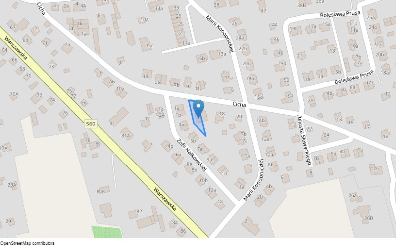 Dom w miejscowości Rypin, Cicha 16A (kujawsko-pomorskie). Działka numer: 1179/6. Domy. Cicha 16A, 87-500, Rypin, (woj. kujawsko-pomorskie)