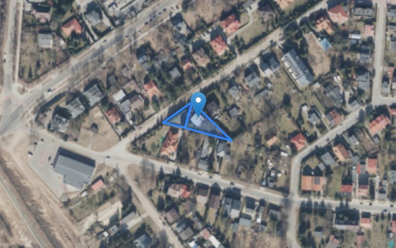 Dom w miejscowości Łódź, Roślinna 28A (łódzkie). Działki numer: 552/17, 604/2. Domy. Roślinna 28A, 91-502, Łódź, (woj. łódzkie)