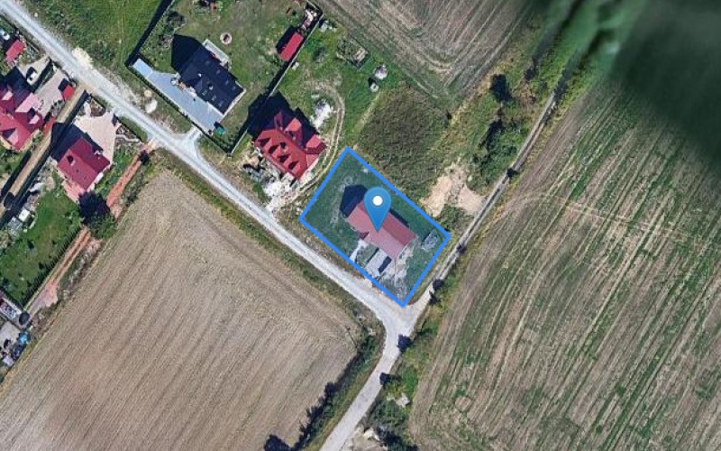 Dom w miejscowości Nowa Wieś Malborska, Na Wzgórzu 15 (pomorskie). Działka numer: 64/1. Domy. Na Wzgórzu 15, 82-200, Nowa Wieś Malborska, (woj. pomorskie)