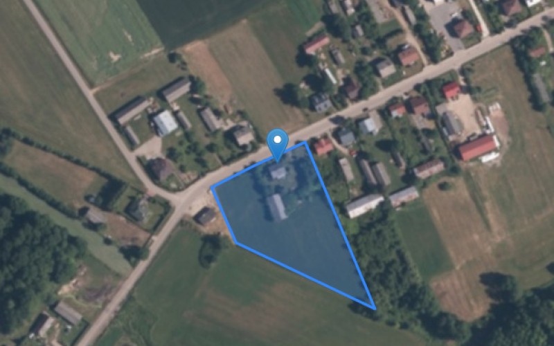 Dom w miejscowości Łuzki, Łuzki (mazowieckie). Działki numer: 124, 176, 296. Domy. Łuzki, 08-304, Łuzki, (woj. mazowieckie)