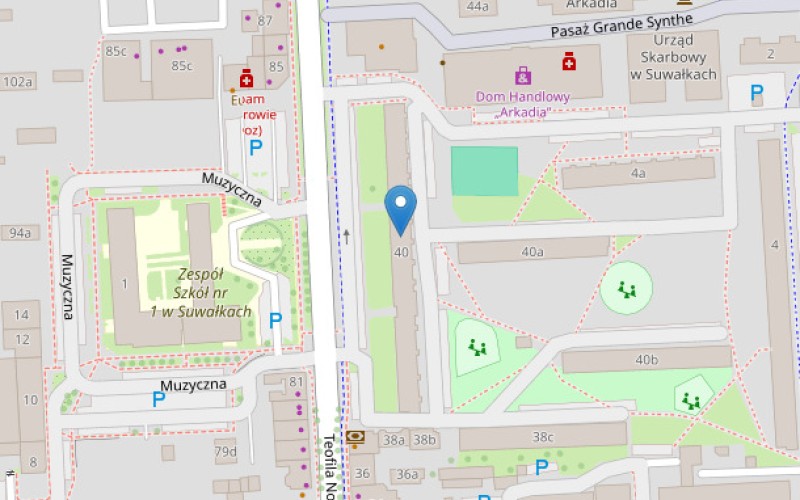 Mieszkanie w miejscowości Suwałki, Teofila Noniewicza 40/112 (podlaskie). Mieszkania. Teofila Noniewicza 40/112, 16-400, Suwałki, (woj. podlaskie)