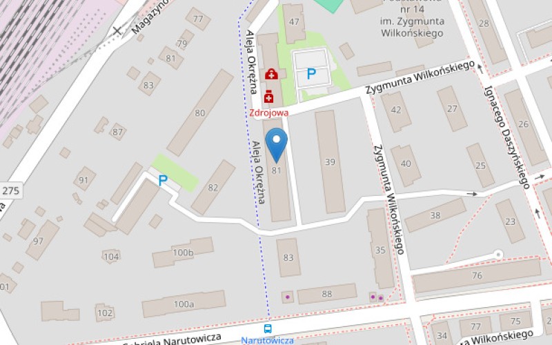 Mieszkanie w miejscowości Inowrocław, Aleja Okrężna 81/93 (kujawsko-pomorskie). Mieszkania. Aleja Okrężna 81/93, 88-100, Inowrocław, (woj. kujawsko-pomorskie)