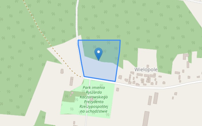 Grunt w miejscowości Wielopole, Wielopole (łódzkie). Działka numer: 18. Działki i grunty. Wielopole, 97-400, Wielopole, (woj. łódzkie)