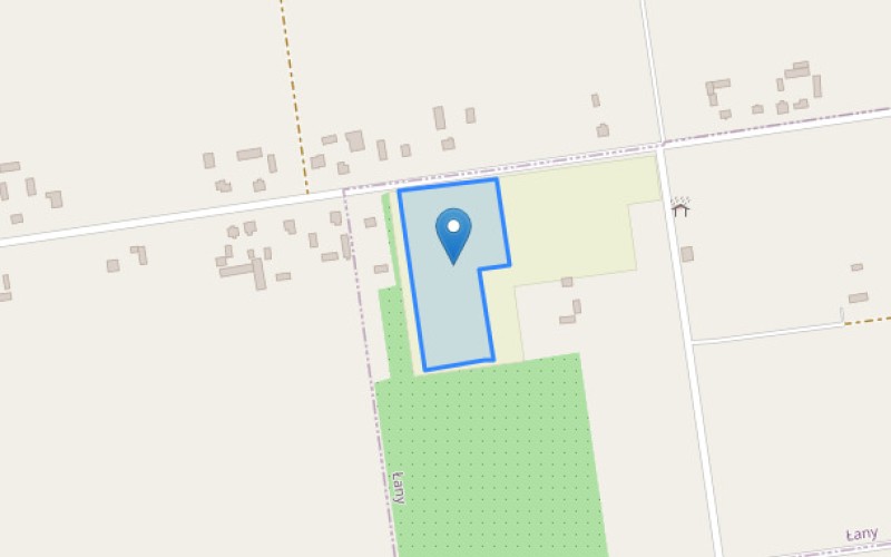 Grunt w miejscowości Łany, Łany (lubelskie). Działka numer: 534/4. Działki i grunty. Łany, 22-300, Łany, (woj. lubelskie)