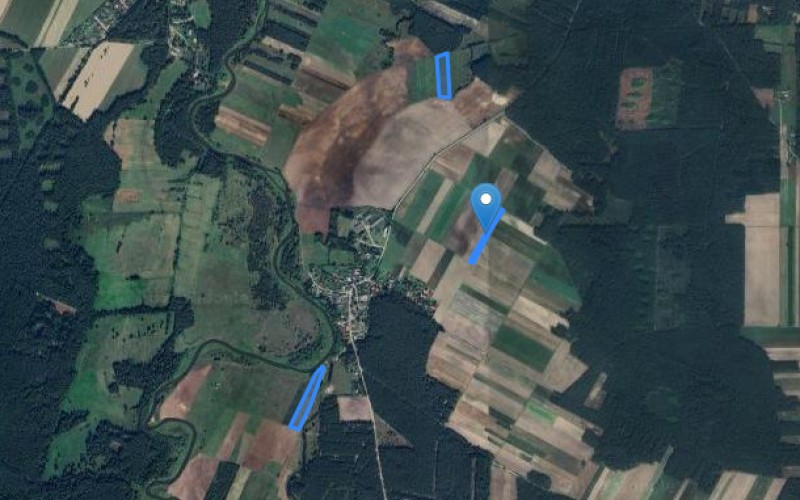 Grunt w miejscowości Bobrowniki, Bobrowniki (świętokrzyskie). Działki numer: 168, 264, 47/2. Działki i grunty. Bobrowniki, 29-120, Bobrowniki, (woj. świętokrzyskie)