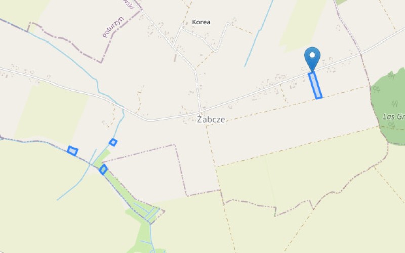 Dom w miejscowości Żabcze, Żabcze (lubelskie). Działki numer: 291, 267, 286, 357. Domy. Żabcze, 22-540, Żabcze, (woj. lubelskie)