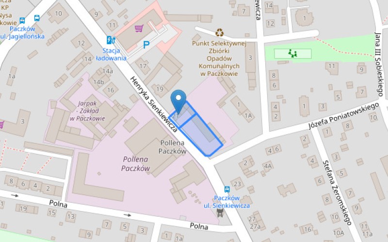 Nieruchomość komercyjna w miejscowości Paczków, Henryka Sienkiewicza 21 (opolskie). Nieruchomości komercyjne. Henryka Sienkiewicza 21, 48-370, Paczków, (woj. opolskie)