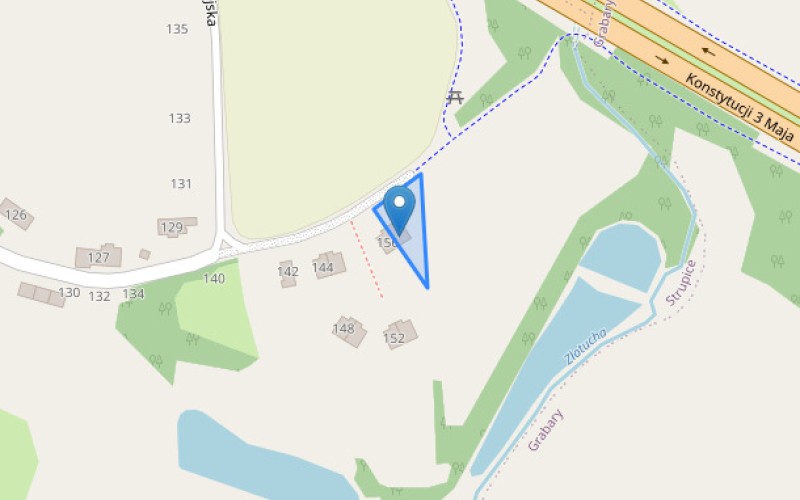 Dom w miejscowości Jelenia Góra, Wiejska 158 (dolnośląskie). Działka numer: 29/2. Domy. Wiejska 158, 58-506, Jelenia Góra, (woj. dolnośląskie)