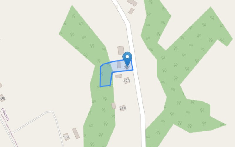 Dom w miejscowości Libusza, Libusza 209 (małopolskie). Działka numer: 475/2. Domy. Libusza 209, 38-306, Libusza, (woj. małopolskie)