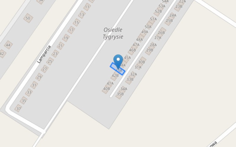 Dom w miejscowości Dachowa, osiedle Tygrysie 43A (wielkopolskie). Działka numer: 106/118. Domy. osiedle Tygrysie 43A, 62-023, Dachowa, (woj. wielkopolskie)