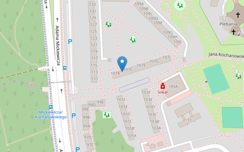 Mieszkanie w miejscowości Piła, Adama Mickiewicza 107B/9 (wielkopolskie). Mieszkania. Adama Mickiewicza 107B/9, 64-920, Piła, (woj. wielkopolskie)