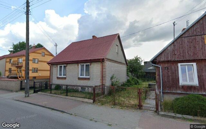 Dom w miejscowości Wąsosz, Mazowiecka 77 (podlaskie). Działki numer: 2687, 2686, 2685. Domy. Mazowiecka 77, 19-222, Wąsosz, (woj. podlaskie)
