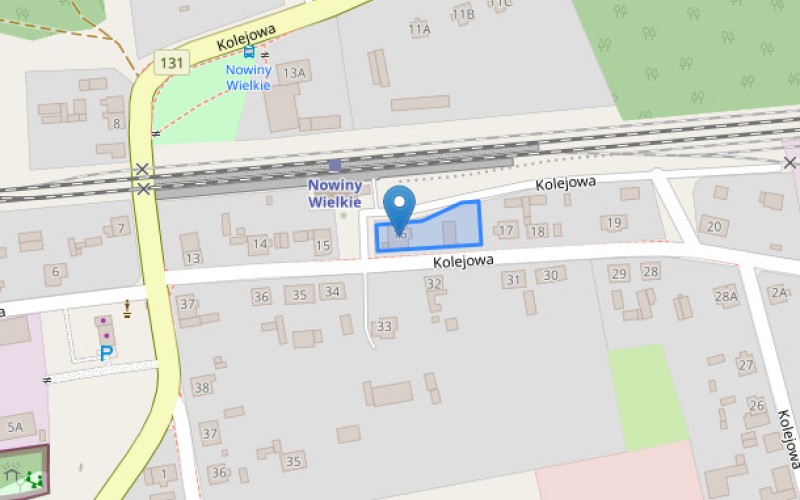 Dom w miejscowości Nowiny Wielkie, Kolejowa 16 (lubuskie). Działka numer: 128. Domy. Kolejowa 16, 66-460, Nowiny Wielkie, (woj. lubuskie)