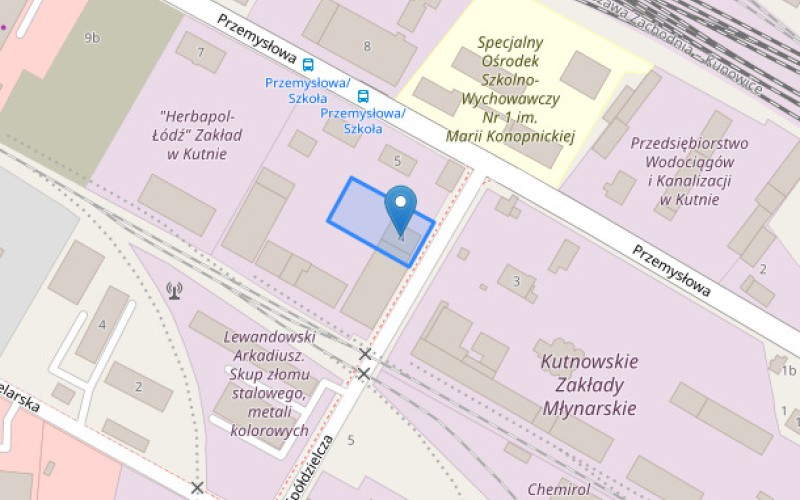 Nieruchomość w miejscowości Kutno, Spółdzielcza 4 (łódzkie). Inne. Spółdzielcza 4, 99-310, Kutno, (woj. łódzkie)