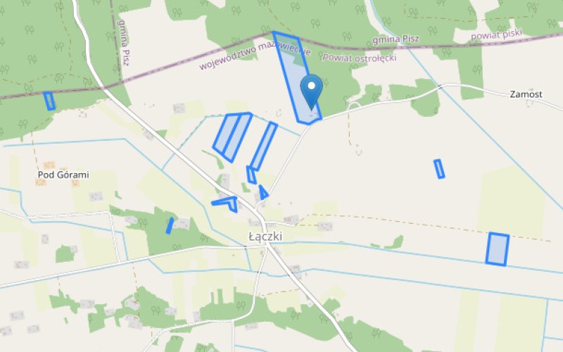 Nieruchomość w miejscowości Łączki, Łączki 10 (mazowieckie). Inne. Łączki 10, 07-438, Łączki, (woj. mazowieckie)