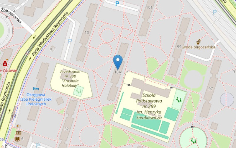 Mieszkanie w miejscowości Warszawa, Aleja Władysława Reymonta 10A/159 (mazowieckie). Mieszkania. Aleja Władysława Reymonta 10A/159, 01-842, Warszawa, (woj. mazowieckie)