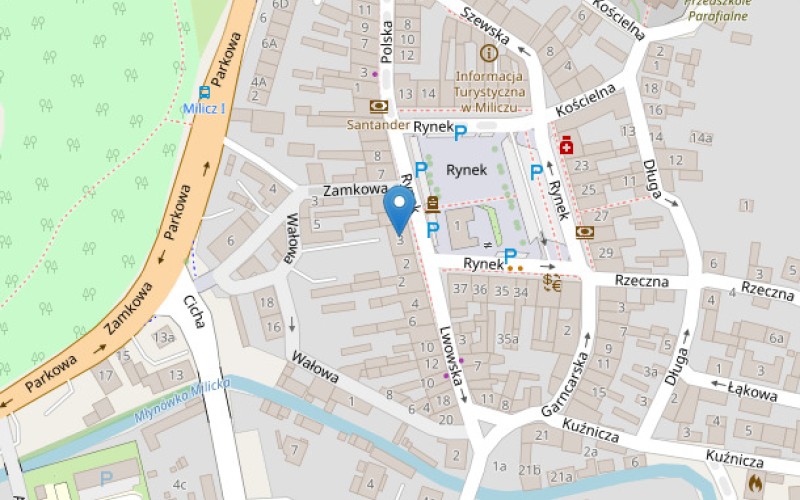 Mieszkanie w miejscowości Milicz, Rynek 3/16 (dolnośląskie). Mieszkania. Rynek 3/16, 56-300, Milicz, (woj. dolnośląskie)