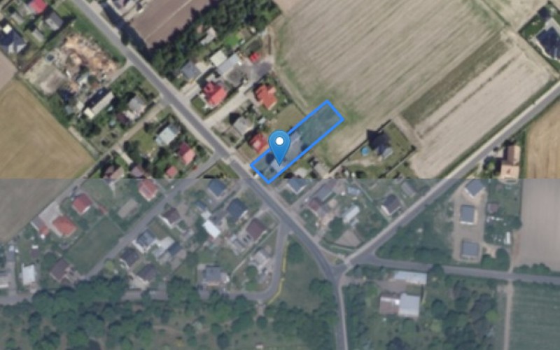 Dom w miejscowości Śliwniki, Skalmierzycka 8 (wielkopolskie). Działka numer: 71/3. Domy. Skalmierzycka 8, 63-460, Śliwniki, (woj. wielkopolskie)