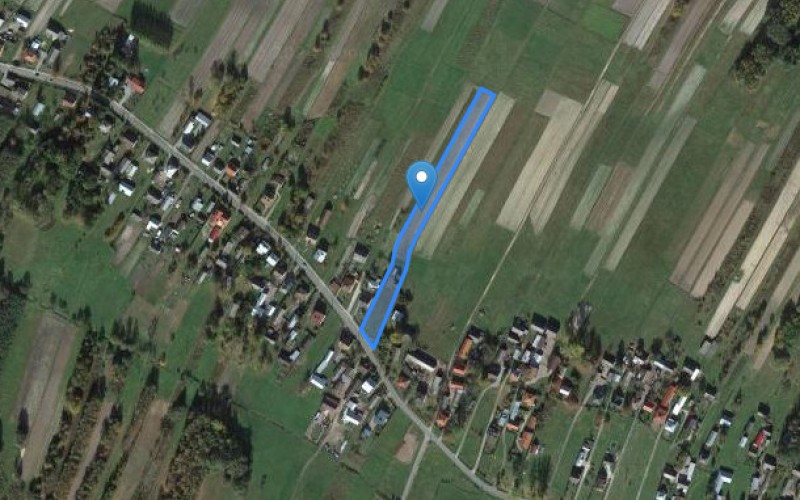 Grunt w miejscowości Mechowiec, Mechowiec (podkarpackie). Działka numer: 580. Działki i grunty. Mechowiec, 36-122, Mechowiec, (woj. podkarpackie)