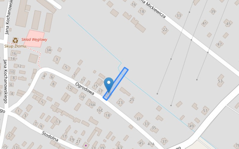 Dom w miejscowości Sokołów Małopolski, Ogrodowa 19 (podkarpackie). Działka numer: 3389/2. Domy. Ogrodowa 19, 36-050, Sokołów Małopolski, (woj. podkarpackie)