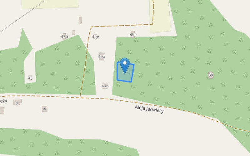 Grunt w miejscowości Drohiczyn, Drohiczyn (podlaskie). Działka numer: 1660/9. Działki i grunty. Drohiczyn, 17-312, Drohiczyn, (woj. podlaskie)