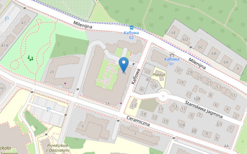 Miejsce postojowe w miejscowości Warszawa, Ceramiczna 18/8 (mazowieckie). Garaże i miejsca postojowe. Ceramiczna 18/8, 03-126, Warszawa, (woj. mazowieckie)