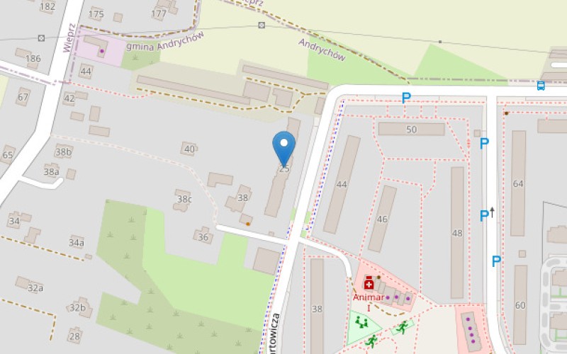 Mieszkanie w miejscowości Andrychów, Stanisława Lenartowicza 25/40 (małopolskie). Mieszkania. Stanisława Lenartowicza 25/40, 34-120, Andrychów, (woj. małopolskie)