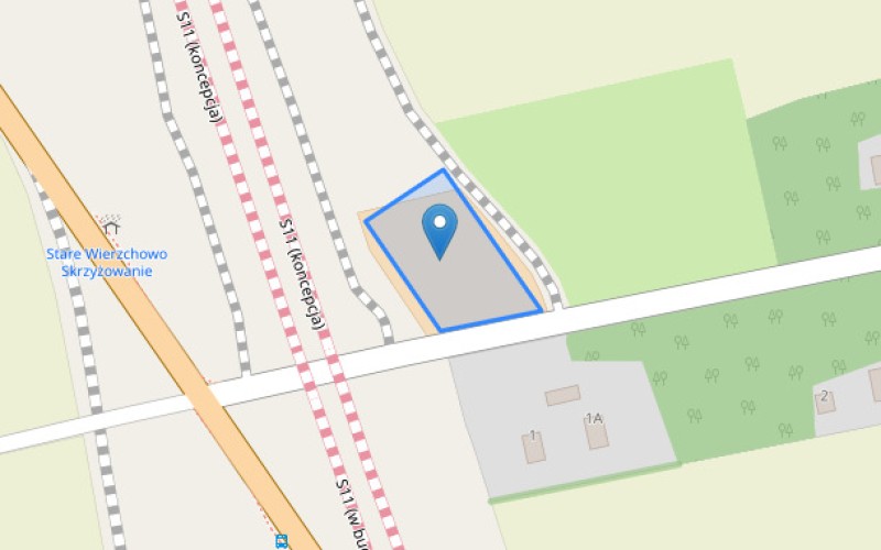 Nieruchomość w miejscowości Wierzchowo, Wierzchowo (zachodniopomorskie). Inne. Wierzchowo, 78-411, Wierzchowo, (woj. zachodniopomorskie)