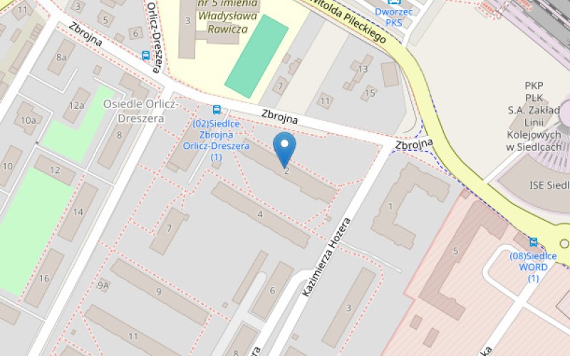 Mieszkanie w miejscowości Siedlce, Kazimierza Hozera 2/18 (mazowieckie). Mieszkania. Kazimierza Hozera 2/18, 08-101, Siedlce, (woj. mazowieckie)