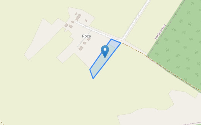 Grunt w miejscowości Emilianowo, Emilianowo (warmińsko-mazurskie). Działka numer: 115. Działki i grunty. Emilianowo, 14-240, Emilianowo, (woj. warmińsko-mazurskie)