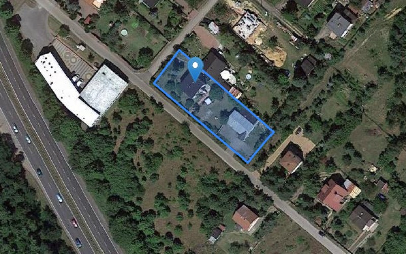 Dom w miejscowości Wrzosowa, Hutnicza 27 (śląskie). Działka numer: 1057/1. Domy. Hutnicza 27, 42-263, Wrzosowa, (woj. śląskie)