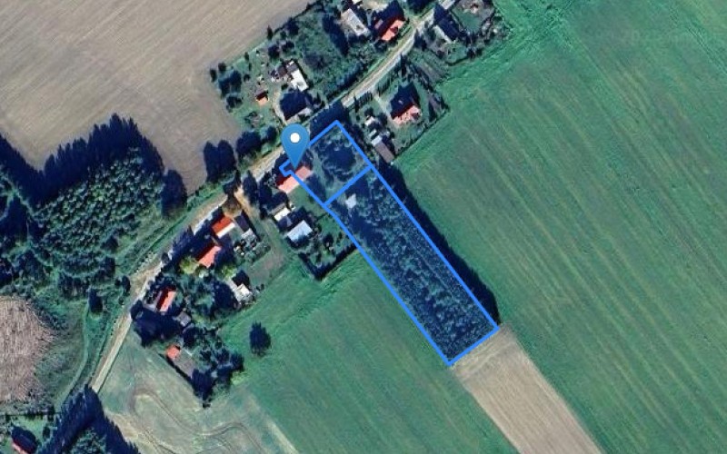 Dom w miejscowości Sierpowo, Sierpowo 35 (pomorskie). Działki numer: 27/7, 27/6. Domy. Sierpowo 35, 77-330, Sierpowo, (woj. pomorskie)