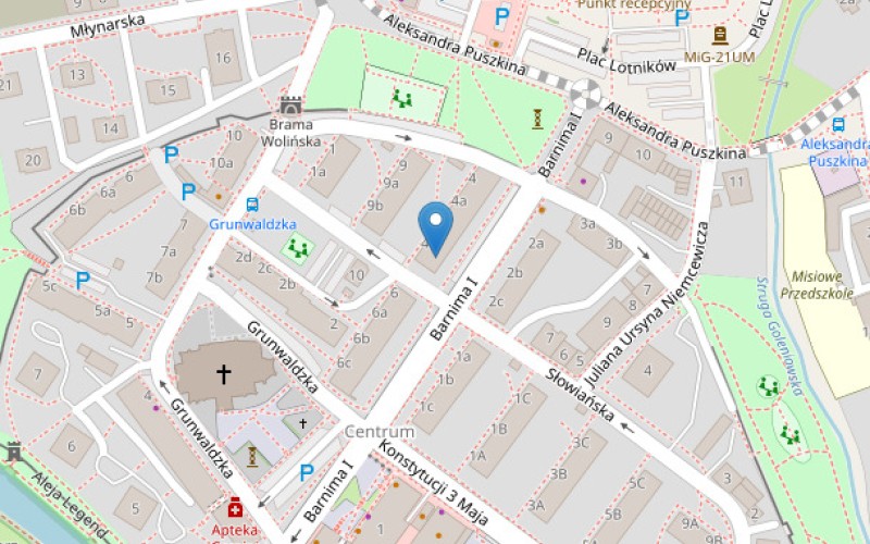 Mieszkanie w miejscowości Goleniów, Barnima I 4C/8 (zachodniopomorskie). Mieszkania. Barnima I 4C/8, 72-100, Goleniów, (woj. zachodniopomorskie)