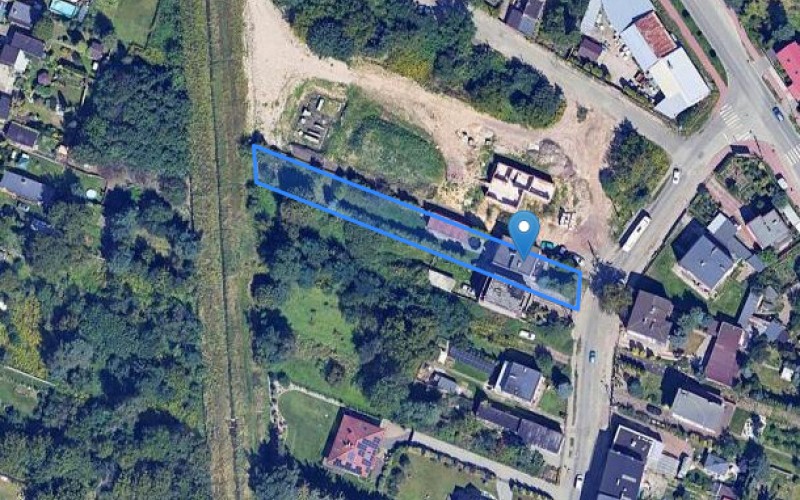 Dom w miejscowości Wojkowice, Ignacego Jana Paderewskiego 4 (śląskie). Działka numer: 2166/2. Domy. Ignacego Jana Paderewskiego 4, 42-580, Wojkowice, (woj. śląskie)