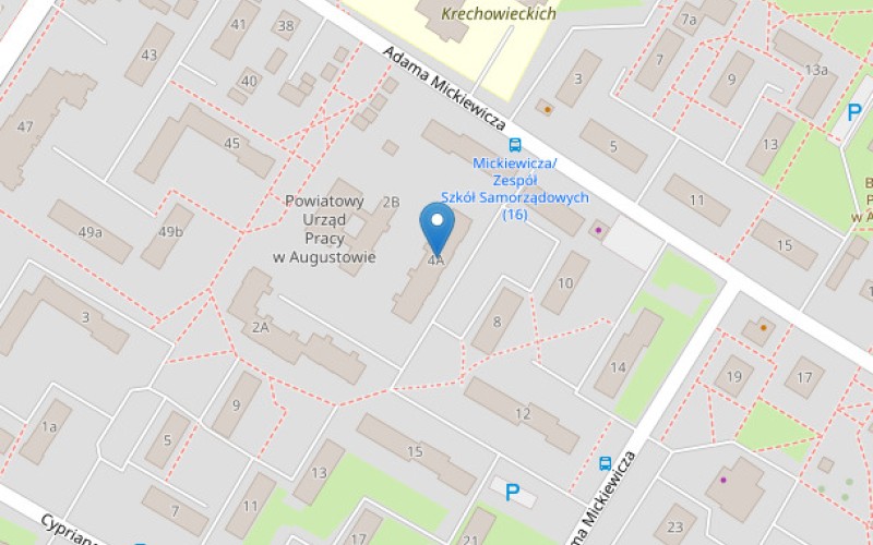 Mieszkanie w miejscowości Augustów, Adama Mickiewicza 4A/38 (podlaskie). Mieszkania. Adama Mickiewicza 4A/38, 16-300, Augustów, (woj. podlaskie)