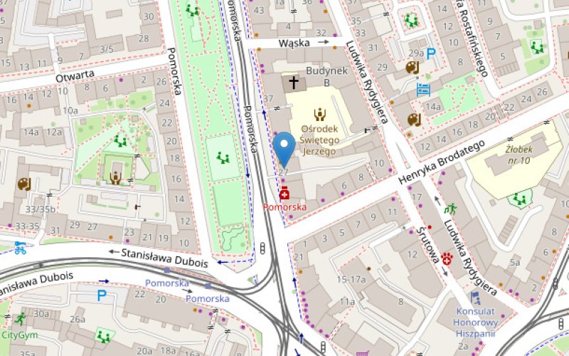 Mieszkanie w miejscowości Wrocław, Pomorska 27/9 (dolnośląskie). Mieszkania. Pomorska 27/9, 50-216, Wrocław, (woj. dolnośląskie)