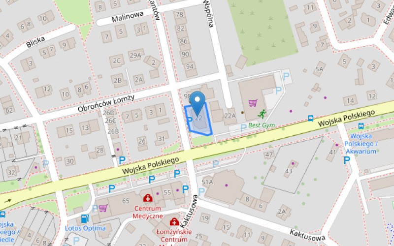 Nieruchomość w miejscowości Łomża, Wojska Polskiego 22 (podlaskie). Inne. Wojska Polskiego 22, 18-400, Łomża, (woj. podlaskie)