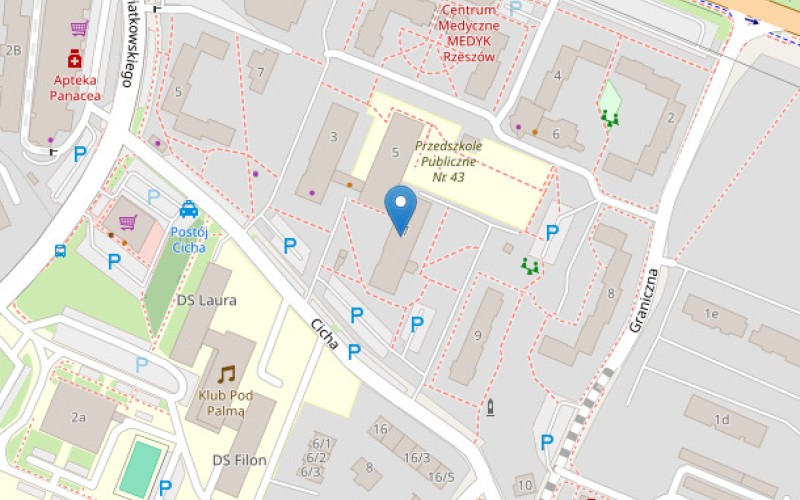 Mieszkanie w miejscowości Rzeszów, Cicha 7/133 (podkarpackie). Mieszkania. Cicha 7/133, 35-329, Rzeszów, (woj. podkarpackie)